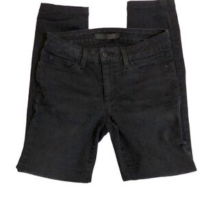 Joe’s Jeans Women’s Ava Curvy Skinny Dark Blue Black Denim Ankle Size 26